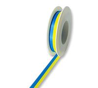 Deko und Band Nastro - Giallo, Blu - 15 mm x 25 m - 2436 15 S