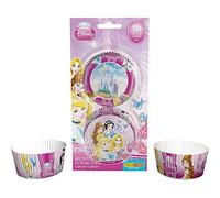 Dekoback Decocino - Pirottini per Muffin Princess, Diametro Circa 5 cm, 50 Pezzi, in Carta, Decorazione Ideale per Muffin e Cupcake, ad Esempio per Il Compleanno dei Bambini
