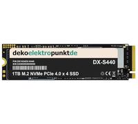 dekoelektropunktde 1TB M.2 NVMe Gen4 SSD disco rigido adatta per Dell Alienware Aurora R16, Ricambio alternativo 2280 PCIe 4.0 x 4