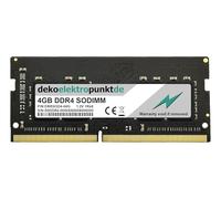 dekoelektropunktde 4GB Memoria RAM Adatta per MSI Aegis 3 7RB-089DE DDR4 SO-DIMM PC4-19200 2400MHz