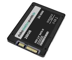 dekoelektropunktde Disco rigido SSD da 250GB adatto per Toshiba Satellite L30 Sata Var, Ricambio alternativo