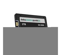 dekoelektropunktde Disco rigido SSD da 2TB adatto per Gericom Hollywood Advanced Multimedia L51RI L41ii8, Ricambio alternativo