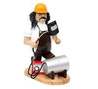 Dekohelden24 Dekohelden24-Bruciatore di incenso, Saldatore, 15 x 10 x 19 cm (L x P x A), Legno, 19 cm