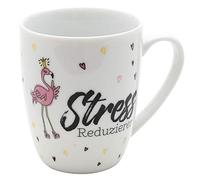 Dekohelden24 Tazza da caffè in porcellana con riduzione dello stress Dimensioni: 9,8 x 8,2 cm, capacità 250 ml, lavabile in lavastoviglie.