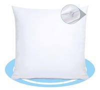 Dekohome Imbottitura per cuscino in fibra cava siliconata ad alto recupero, indeformabile, morbido, soffice, anallergico, anti-tarme, cuscino per divano o letto per casa, 1 cuscino 55 x 55 cm