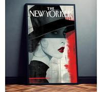 Dekomundo New Yorker Cover Beauty - Poster fotografico, decorazione da parete, 30 x 40 cm