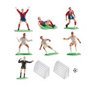 dekora 302018 Decorazione per Torta con Figure di Calcio in PVC, Multicolore, 6 x 5 x 8 cm
