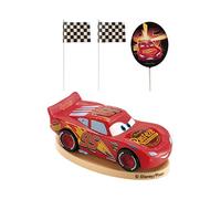 Dekora -303009 Kit di decorazione per torte di auto in PVC, multicolore (303009)