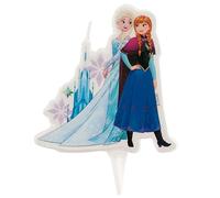 Dekora 346128 - Candela con motivo Frozen 2D, 8 cm