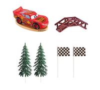 Dekora - 350142, Kit decorazione per torta a tema Cars, multicolore, PVC