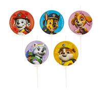 dekora - Candeline per Torta di Compleanno per Bambini di Paw Patrol - 3 cm