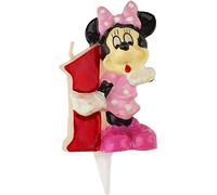 Dekora - Candela Di Compleanno Per Bambini Numero 1 Minnie Mouse (346147)