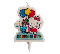 Dekora - Candele Compleanno Originali | Candeline Compleanno 2D di Hello Kitty per Torte Infantili - 7 cm