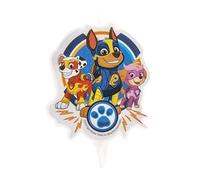 Dekora - Candele Compleanno Originali, Candeline Compleanno 2D di Paw Patrol per Torte per Bambini - 7 cm