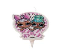 Dekora - Candeline Compleanno di LOL Surprise - 7,5 cm