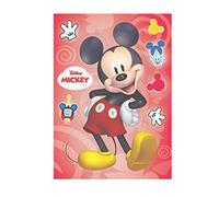 Dekora - Cialda per torta commestibile per decorare le torte di compleanno dei bambini di Mickey Mouse