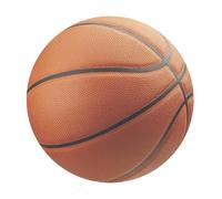 dekora - Decorazione per Torte Compleanno - Cake Topper Pallone da Basket 20 cm - Disco di Ostia Commestibile per Torta Senza Glutine, Senza Zuccheri Aggiunti, Senza Lattosio - Adatto ai Vegetariani