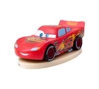Dekora - Decorazione per Torte con la Raffigurazione di Saetta McQueen in PVC - 8 cm