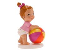 dekora- Decorazioni Batterismo | Cake Topper Battesimo-Bambino con Palla, Multicolore, taglia unica, 310129