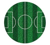 Dekora, Cialda Commestibile per Torta Calcio da 16 cm, Disco Commestibili Senza Zucchero, Decora la tua Torta con Stile