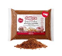 dekora - Dekocrunchies Cannella 1 kg, Zuccherini Decorativi per dolci, Sprinkles per Torte croccanti e dal sapore intenso, Perle di Zucchero commestibili per decorare torte, biscotti e dessert
