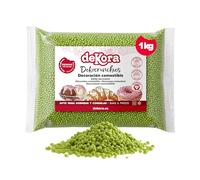 dekora - Dekocrunchies Pistacchio 1 kg, Zuccherini Decorativi per dolci, Sprinkles per Torte croccanti e dal sapore intenso, Perle di Zucchero commestibili per decorare torte, biscotti e dessert