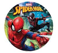 Dekora - Disco commestibile per decorare torte di compleanno di Spiderman, 20 cm