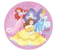 DEKORA Disco in Ostia Principesse Disney, Colore Rosa, 114377
