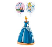 dekora - Kit di Decorazione Cenerentola, Blu, 8,5 cm, Colore