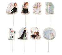 dekora - Kit per Preparare e Decorare Cupcakes di Frozen in Carta - 8 Modelli 16 Unità
