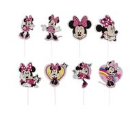 dekora - Kit per Preparare e Decorare Cupcakes di Minnie in Carta - 8 Modelli 16 Unità
