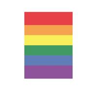 Dekora, LGBT Ostia Commestibile, Decorazione per Torte di Compleanno, Pride Topper Tema Forniture (Foglio A5)