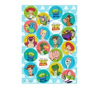 dekora, Mini Cialde Commestibili Toy Story, Decorazioni per Cupcake e Biscotti, Ostia Buzz Lightyear e Woody, Festa di Compleanno Bambini, Senza Glutine, Facili da Usare, Set da 20 Pezzi, 3,4 CM
