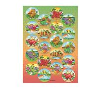 Dekora - Mini Decorazioni Ritagliabili per Torta di Compleanno per Bambini dei Dinosauri - 3,4 cm