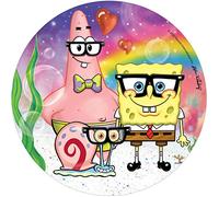 dekora- Cake Topper per Decorazioni Torta Compleanno-Ostia per Torte bambini-SpongeBob-20 cm, Multicolore, 160160
