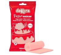 dekora - Pasta di Zucchero Beige 250g - Sugar Paste - Pasta zucchero per torte - facile da usare - Kosher, Halal e Senza Glutine