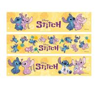 Dekora, Stitch Nastri Decorativo per Torta, Fascia Commestibile per Torte, Design Ufficiale Disney, Ideale per Compleanni & Feste a Tema, Facile da Usare, 21 x 5 CM