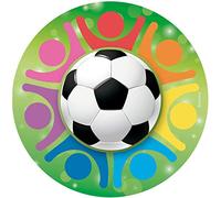 Dekora- Topper per Torta in Ostia a Forma di Pallone da Calcio, 20 cm, 145094