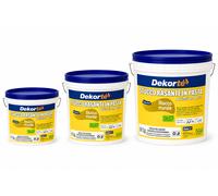 GDM 600016609800820-Stucco Rasante In Pasta, Ideale Per Rasatura Di Pareti Interne, Dekortè, Colore: Bianco, 20 kg