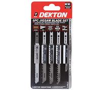 Dekton 5 x extra forte BD Style de Jigsaw - Set di lame HCS, 50 mm/75 mm, per fai da te, strumento commerciale