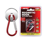 Dekton Geckogrip - Gancio magnetico al neodimio resistente, può contenere fino a 15,9 kg, cassaforte a noleggio, senza danni, ideale per chiavi, utensili, utensili da cucina, borse e altro ancora