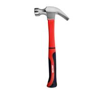 Dekton Martello da artiglio in fibra di vetro, manico antiscivolo, anima in fibra di vetro ammortizzante, testa in acciaio resistente, bilanciata con precisione, rimozione unghie resistente, ideale