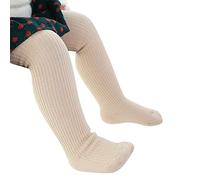 del Bambino dei Capretti del Bambino delle Ragazze del Cotone Solido Caldo Pile in Maglia Leggings Collant Elastico Pantaloni di Base Calzini E Calzettoni Collant per La Calza Invernale