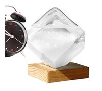del barometro, tempesta cubo grande, Squisito ornamento da scrivania, barometro liquido modificabile per regalo di compleanno, Natale, matrimonio