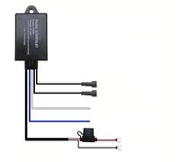 del bloccasterzo dell'interruttore Cablaggio del relè della lampada luce fendinebbia a LED per moto, interruttore filo, cavo per faretti per, SUV, UTV