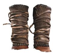 del braccio in pelle medievale - Bracciali in pelle sintetica, bracciali gotici | Classic Medieval Inspired Faux Guards con cinghie resistenti, costume fantasy per il gioco di ruolo e il