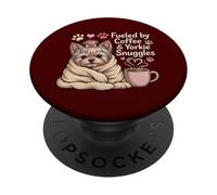 del caffè delle mamme dello Yorkshire Terrier per le PopSockets PopGrip Adesivo