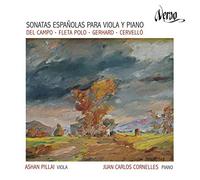 Del Campo/ Polo/ Gerhard - Spanish Sonatas For Viola & Piano