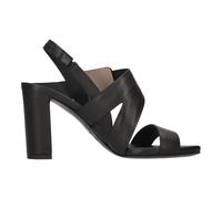 DEL CARLO, ,Shoes ,Donna ,Nero ,37 1/2 EU Atene Leather Sandali