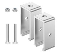 Del Carrello Del Canale Metal - Supporto Per Appendiabiti Intermedi 2x, Supporto Per Carrelli Per Impieghi Pesanti | Famina Carrello 1-5/8 Montato Su Noci Per Il Workshop Centro